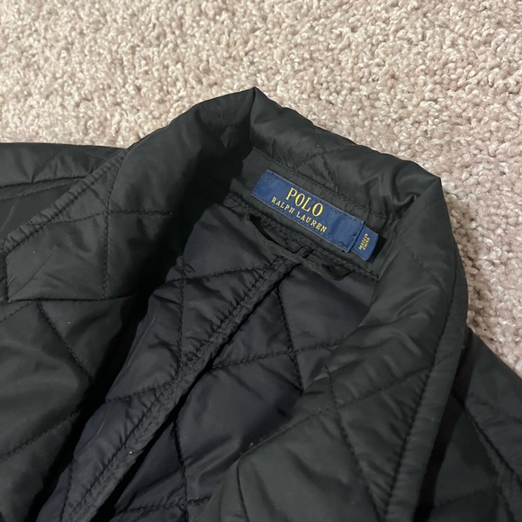 Polo Ralph Lauren Men's Large Quilted Blazer Jacket RRL Sport Coat in Black XL - Picture 5 of 9